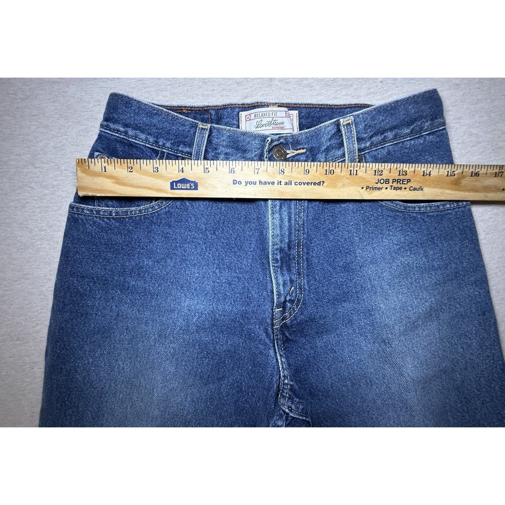 levis strauss signature jeans Medium Wash Size 10 Long - Picture 6 of 11